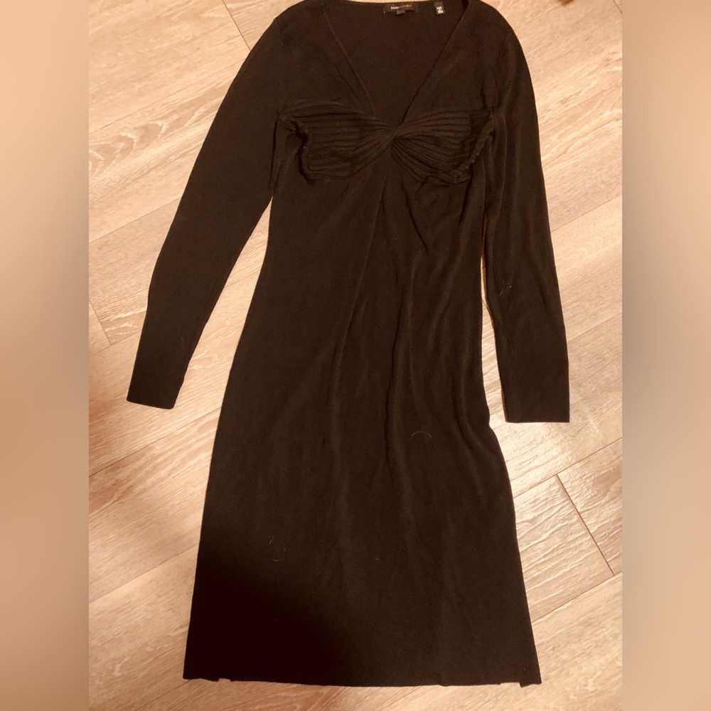 Black bcbg dress